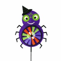 spider design halloween windmill party decoration