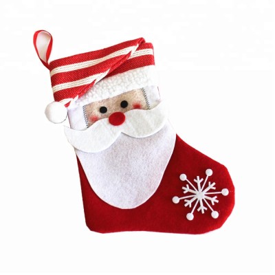 hot selling custom santa felt christmas stocking