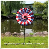 4th of July American flag pinwheel windmill